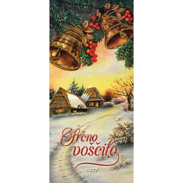 SRČNO VOŠČILO — Stenski slikovni